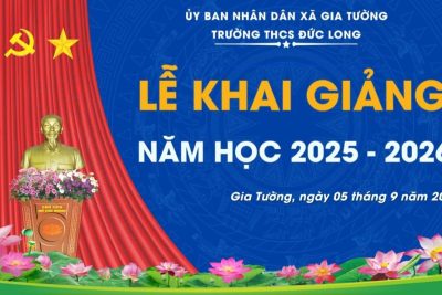 Hình ảnh lễ khai giảng năm học mới